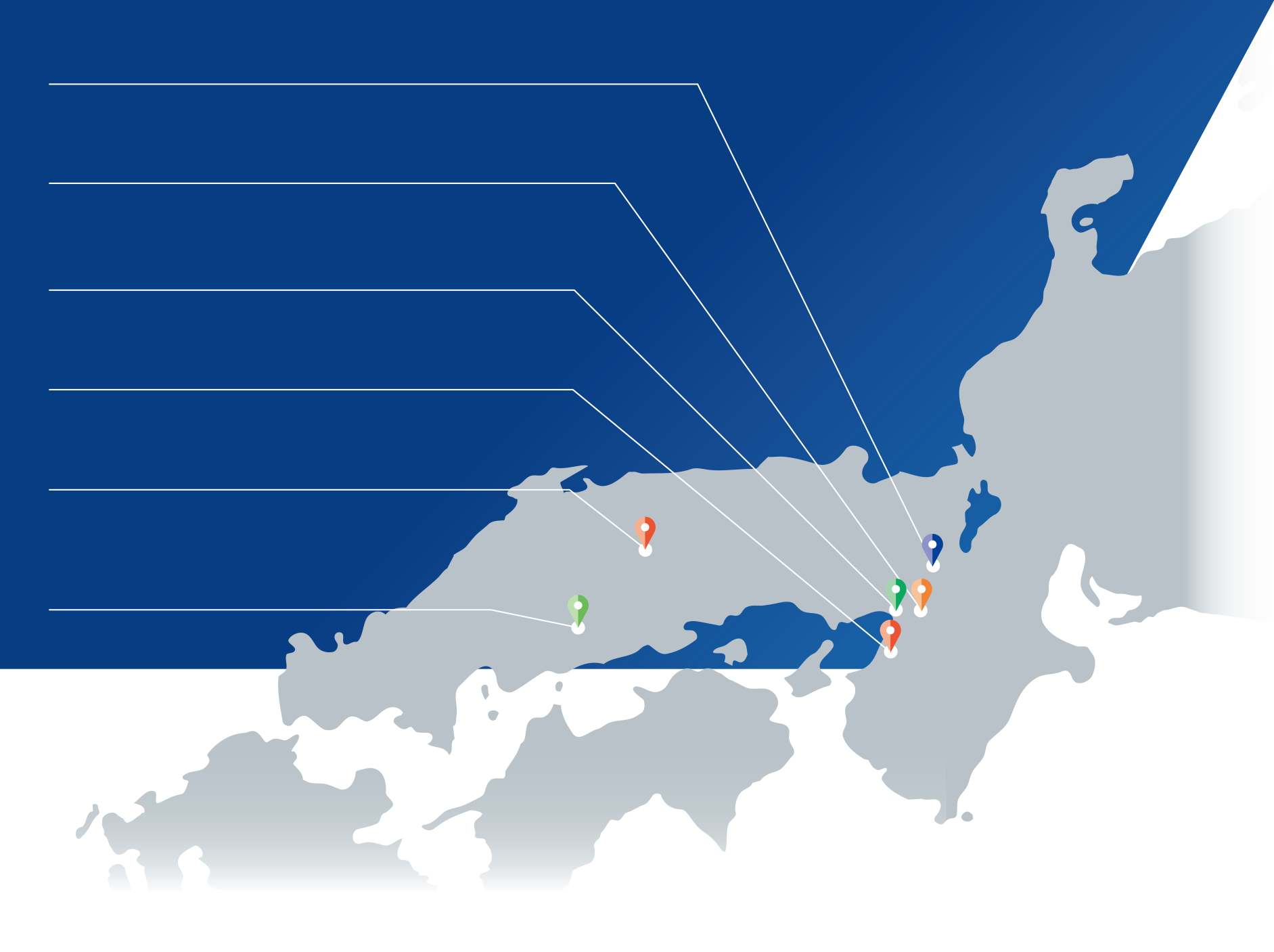 Kubomura 株式会社久保村製作所　株式会社 NSM 株式会社NSM　日本スーパー工業株式会社 日本スーパー工業株式会社　日本スーパー工業株式会社 日本スーパー工業株式会社　岡山工場